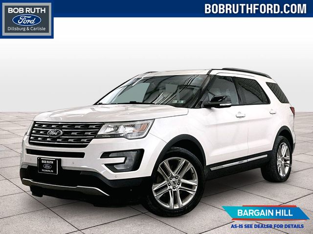 2017 Ford Explorer XLT White at Subaru and VW of Moon Township