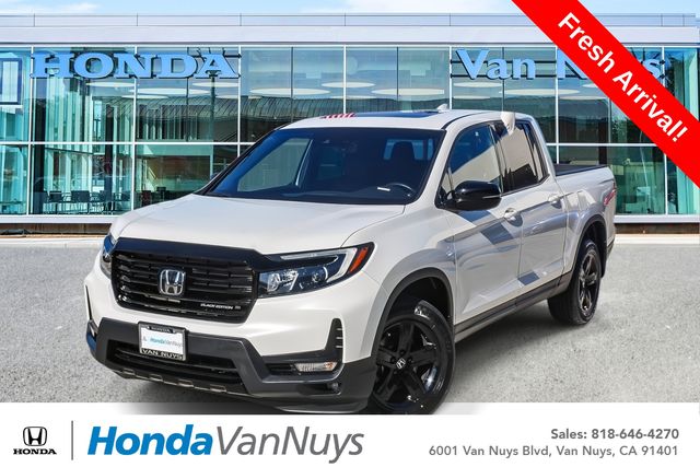 White 2023 Honda Ridgeline Pickup Truck All-Wheel Drive 9-Speed Automatic