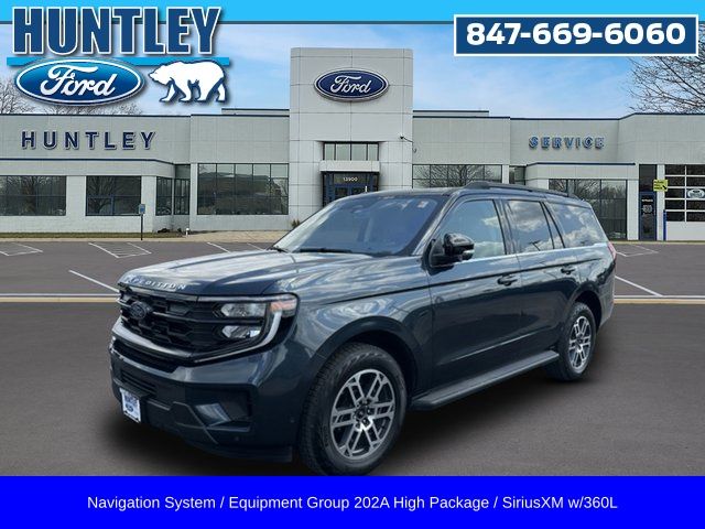 Blue Metallic 2025 Ford Expedition SUV / Crossover Four-Wheel Drive Automatic
