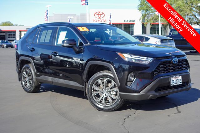 used 2022 Toyota RAV4 Hybrid car, priced at $33,500