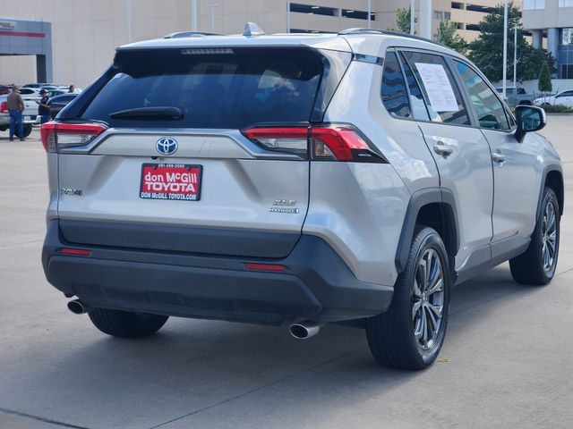 2023 Toyota RAV4 Hybrid XLE Premium Silver at North Houston Mitsubishi