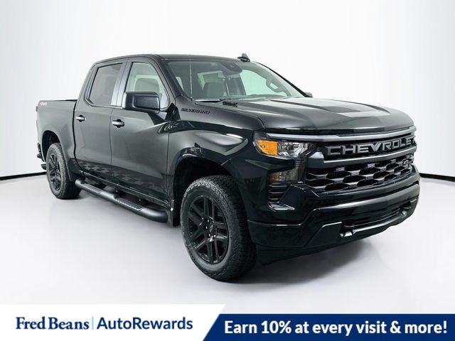 Black 2026 Chevrolet Silverado 1500 Pickup Truck Four-Wheel Drive 8-Speed Automatic