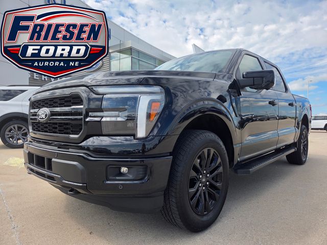 Agate Black Metallic 2025 Ford F-150 Pickup Truck Four-Wheel Drive Automatic