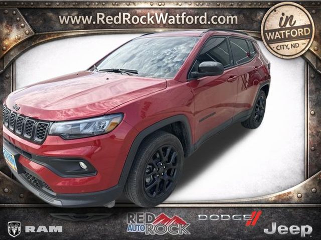Red Hot Pearlcoat 2025 Jeep Compass SUV / Crossover Four-Wheel Drive 8-Speed Automatic