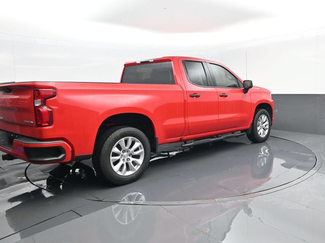 2021 Red Hot Chevrolet Silverado 1500 Custom 4X4 Truck