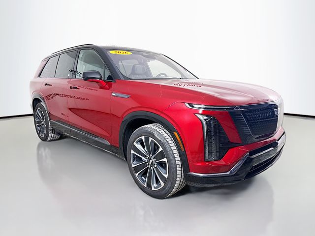 Radiant Red Tintcoat 2026 Cadillac VISTIQ Sport AWD SUV / Crossover All-Wheel Drive 1-Speed Automatic