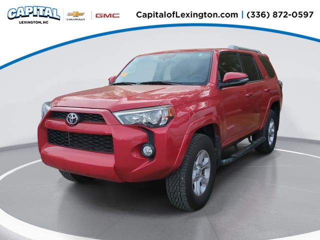 Barcelona Red Metallic 2018 Toyota 4Runner SR5 Premium 4WD SUV / Crossover Four-Wheel Drive 5-Speed Automatic Overdrive