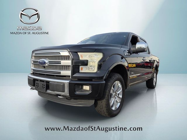 Shadow Black 2016 Ford F-150 Pickup Truck Four-Wheel Drive 6-Speed Automatic