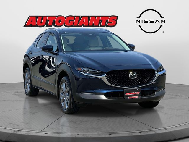 Deep Crystal Blue Mica 2024 Mazda CX-30 2.5 S Premium AWD SUV / Crossover All-Wheel Drive 6-Speed Automatic