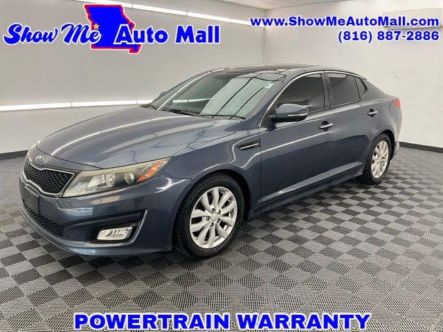 Smokey Blue 2015 Kia Optima Sedan Front-Wheel Drive 6-Speed Automatic