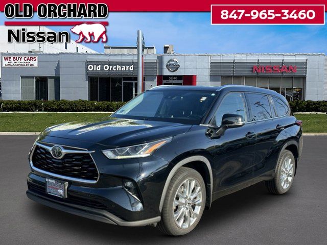 Midnight Black Metallic 2020 Toyota Highlander SUV / Crossover All-Wheel Drive 8-Speed Automatic