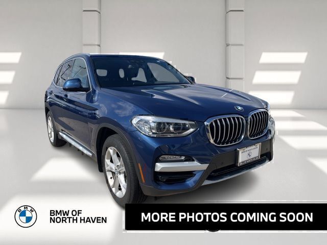 Phytonic Blue Metallic 2019 BMW X3 xDrive30i AWD SUV / Crossover All-Wheel Drive 8-Speed Automatic