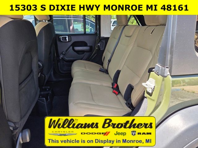 2021 Jeep Wrangler Unlimited Willys - Sarge Green Clearcoat exterior view 15