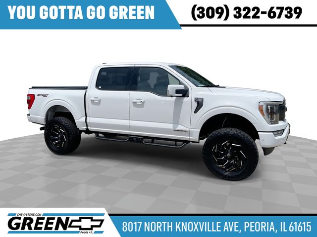 Oxford White 2021 Ford F-150 Pickup Truck Four-Wheel Drive Automatic