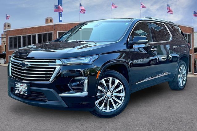 Mosaic Black Metallic 2023 Chevrolet Traverse Premier AWD SUV / Crossover Four-Wheel Drive 9-Speed Automatic