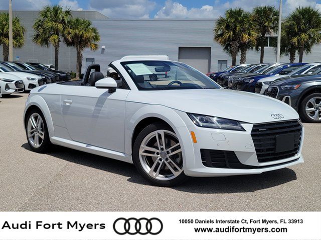 Glacier White Metallic 2016 Audi TT 2.0T quattro Roadster AWD Convertible All-Wheel Drive 6-Speed Automatic
