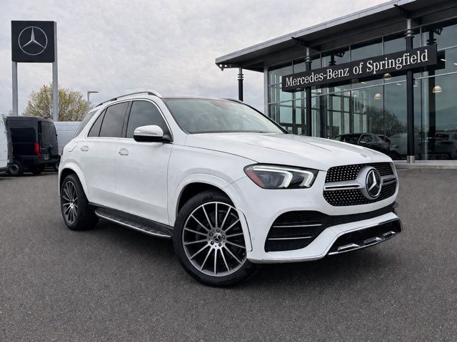 Polar White 2023 Mercedes-Benz GLE 450 4MATIC SUV / Crossover All-Wheel Drive 9-Speed Automatic