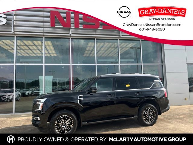 Super Black 2025 Nissan Armada SUV / Crossover 4X2 9-Speed Automatic