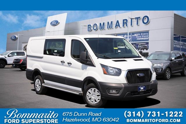 Oxford White 2024 Ford Transit Cargo Van Rear-Wheel Drive