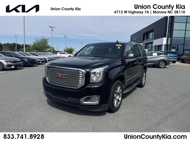 Onyx Black 2017 GMC Yukon Denali 4WD SUV / Crossover Four-Wheel Drive 8-Speed Automatic Overdrive