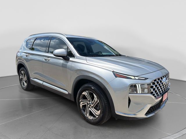 Shimmering Silver Pearl 2022 Hyundai Santa Fe SUV / Crossover Front-Wheel Drive 8-Speed Automatic