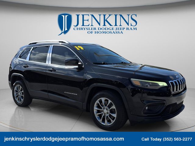 Diamond Black Crystal Pearlcoat 2019 Jeep Cherokee SUV / Crossover Front-Wheel Drive 9-Speed Automatic
