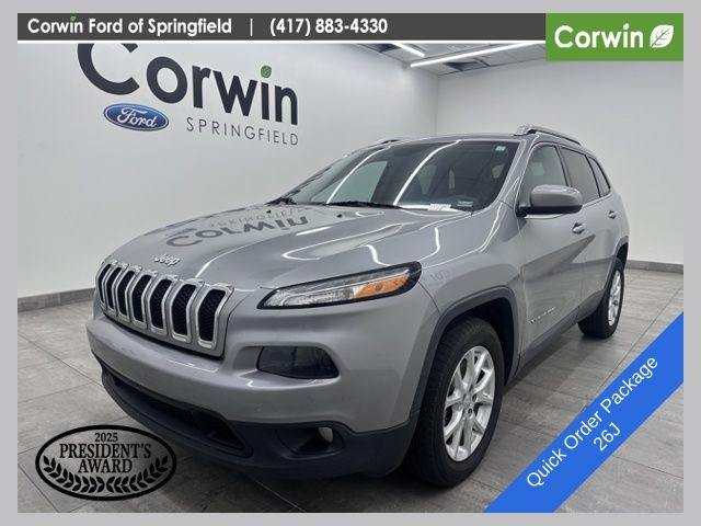 Billet Silver Metallic Clearcoat 2016 Jeep Cherokee Latitude FWD SUV / Crossover Front-Wheel Drive 9-Speed Automatic