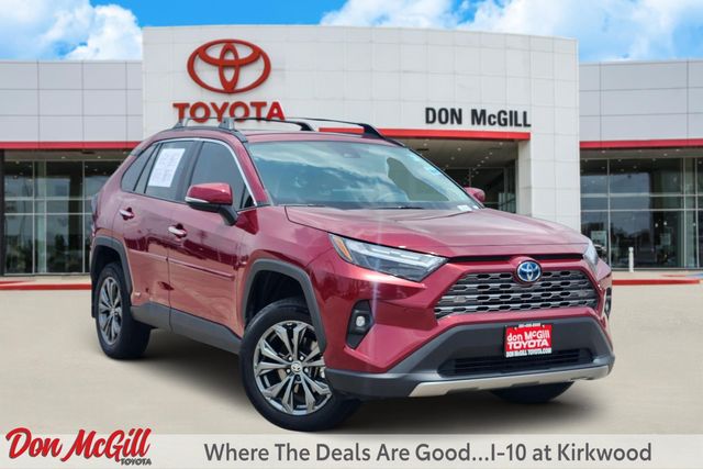2024 Toyota RAV4 Hybrid Limited Red at Community Toyota
