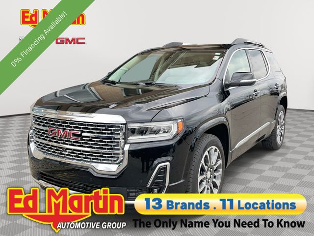 Black (Ebony Twilight Metallic) 2021 GMC Acadia Denali AWD SUV / Crossover Four-Wheel Drive 9-Speed Automatic