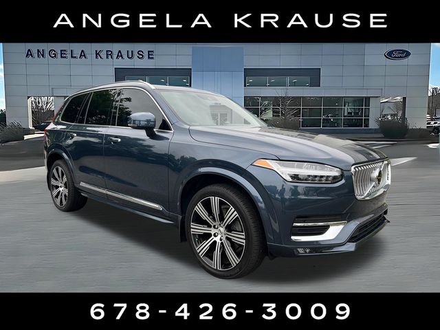 Denim Blue Metallic 2021 Volvo XC90 SUV / Crossover All-Wheel Drive Automatic