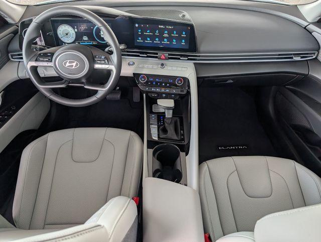2026 Hyundai Elantra Limited White at DeMontrond Gulf Freeway