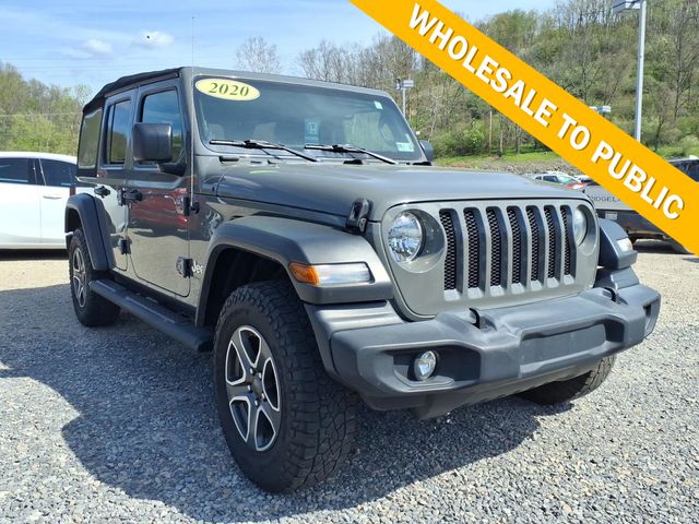 Sting-Gray Clearcoat 2020 Jeep Wrangler SUV / Crossover Four-Wheel Drive 8-Speed Automatic