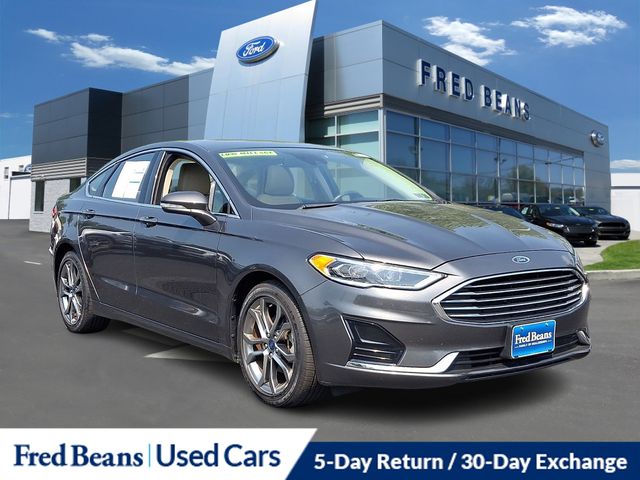 Gray (Magnetic) 2019 Ford Fusion Sedan Front-Wheel Drive 6-Speed Automatic
