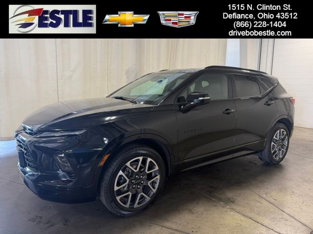 Black 2025 Chevrolet Blazer SUV / Crossover Front-Wheel Drive 9-Speed Automatic Overdrive