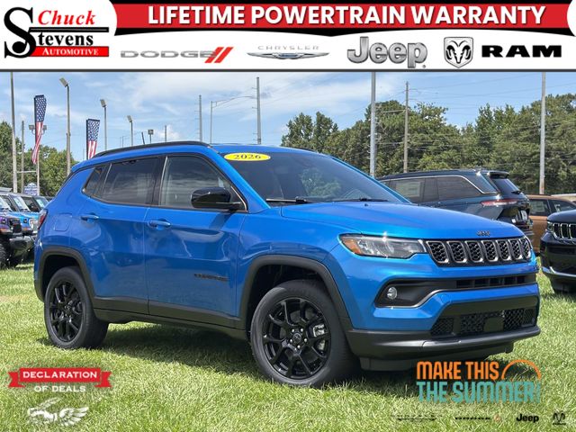 Hydro Blue Pearlcoat 2026 Jeep Compass SUV / Crossover Four-Wheel Drive 8-Speed Automatic