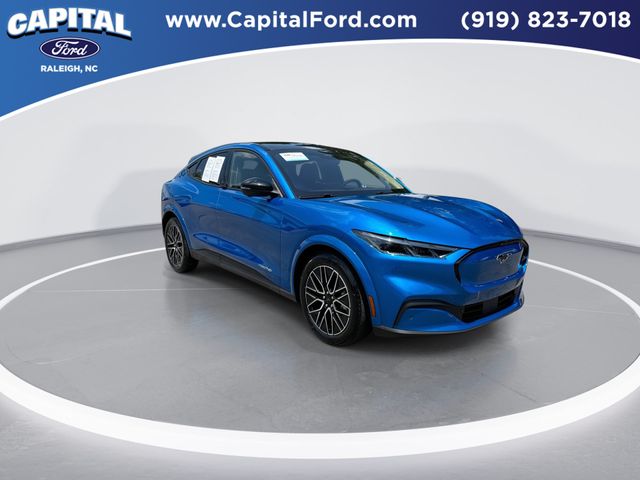 Certified 2025 Ford Mustang Mach-E Premium AWD with VIN 3FMTK3SU6SMA18944 for sale in Raleigh, NC