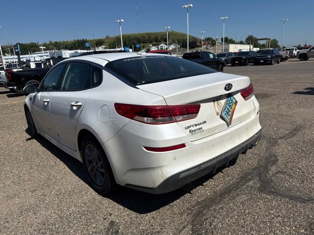 2019 Snow White Pearl Kia Optima LX FWD Sedan