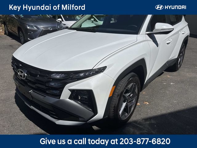 White Pearl 2026 Hyundai Tucson SUV / Crossover All-Wheel Drive 8-Speed Automatic