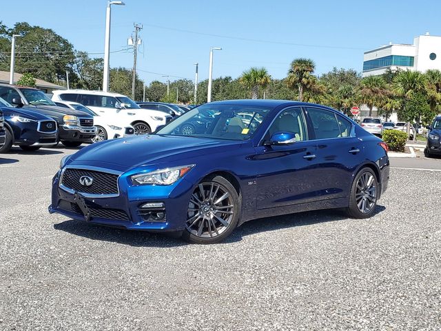 2016 INFINITI Q50 Red Sport 400 1