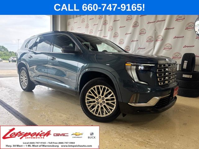 Downpour Metallic 2026 GMC Acadia SUV / Crossover Four-Wheel Drive 8-Speed Automatic