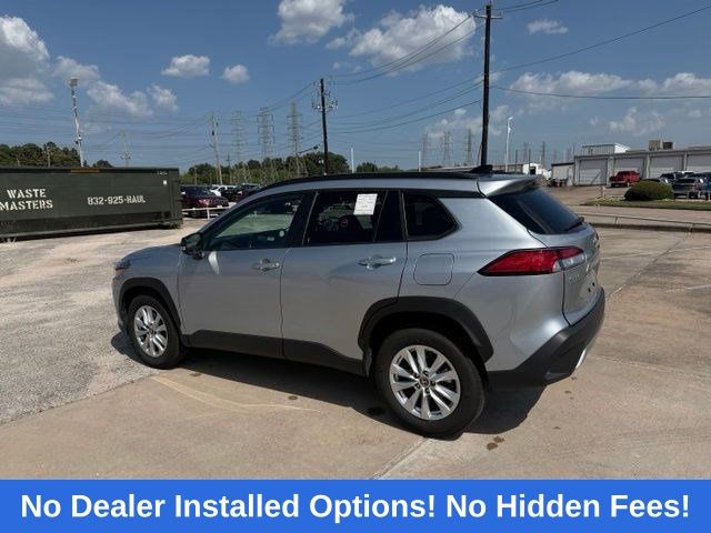 2025 Toyota Corolla Cross LE Silver at Monument Chevrolet
