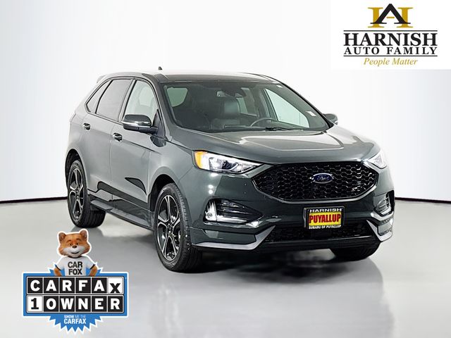 Green Metallic 2022 Ford Edge SUV / Crossover All-Wheel Drive 7-Speed Automatic