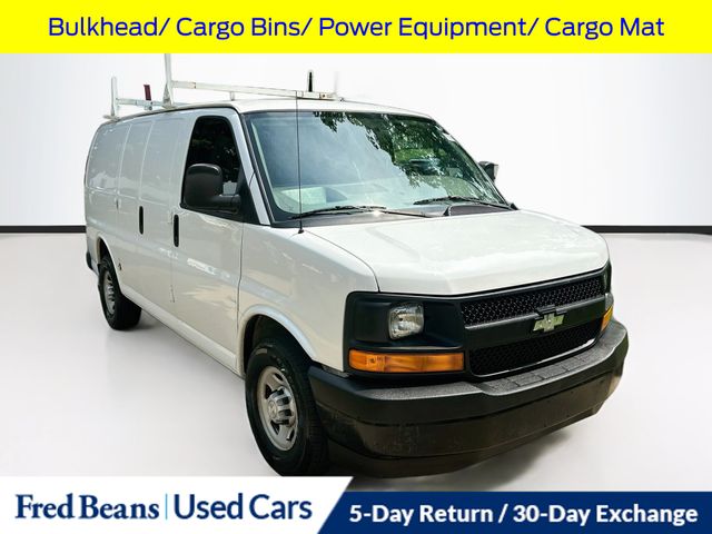 Summit White 2017 Chevrolet Express Cargo Van Rear-Wheel Drive 6-Speed Automatic Overdrive