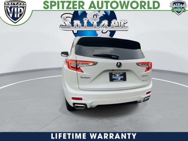 2026 Acura RDX Advance Package White at Spitzer Acura