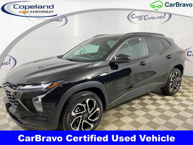 Black Metallic 2024 Chevrolet Trax RS with 2RS FWD SUV / Crossover Front-Wheel Drive 6-Speed Automatic