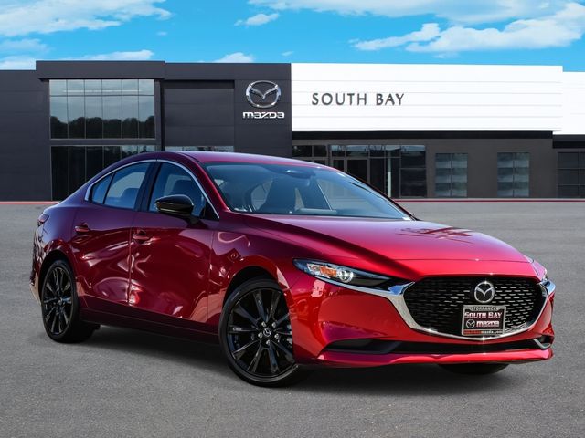 Soul Red Crystal Metallic 2024 Mazda MAZDA3 Sedan Front-Wheel Drive 6-Speed Automatic