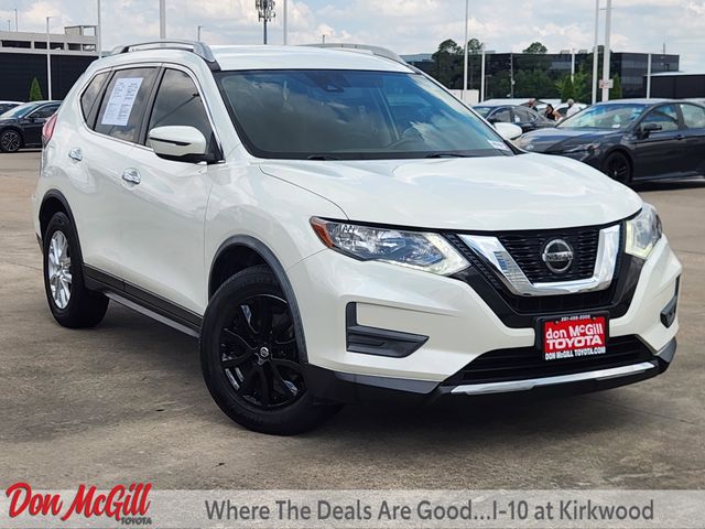 2020 Nissan Rogue SV White at South Houston Nissan