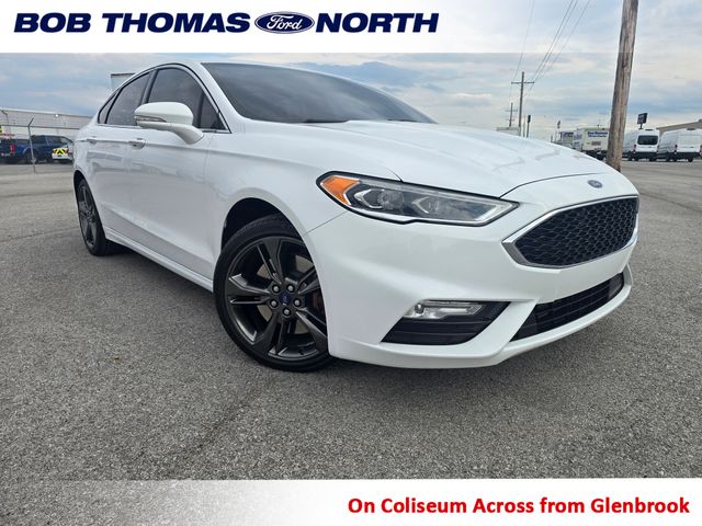 Oxford White 2017 Ford Fusion Sedan All-Wheel Drive 6-Speed Automatic