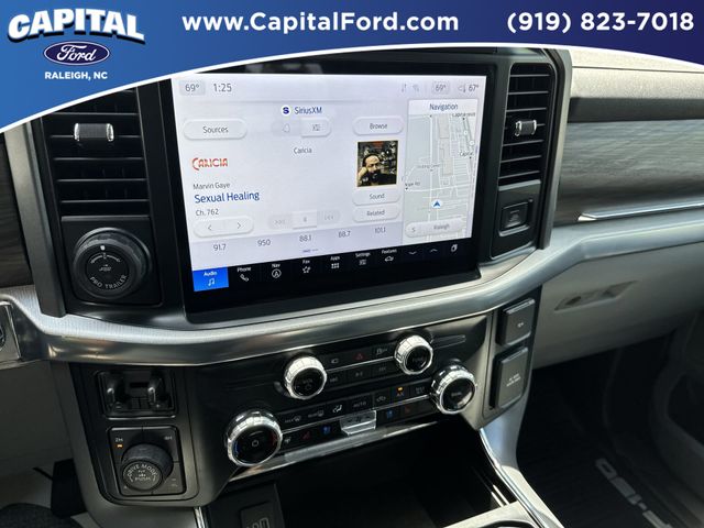 Certified Used 2025 Space White Metallic Ford Lariat image 26