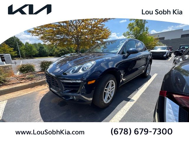Blue 2018 Porsche Macan SUV / Crossover All-Wheel Drive 7-Speed Automatic